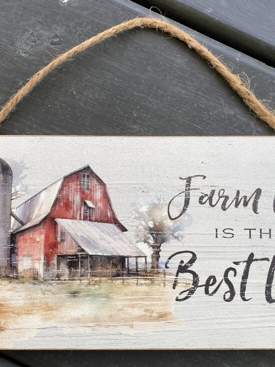 Other - Farm Life is the Best Life- Hobby Lobby Sign Decor-NEW!